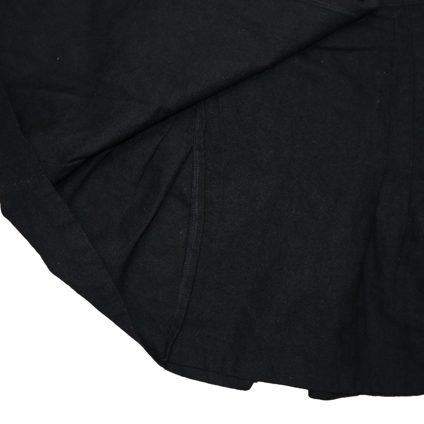 Jupe portefeuille en feutre - L - Noir