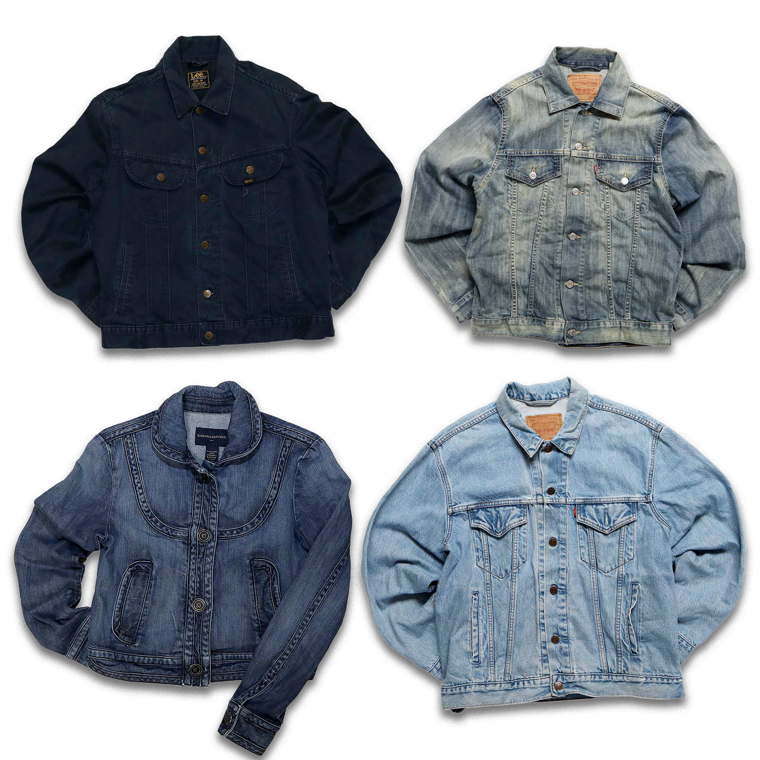 Vestes en jeans, Le classique du denim