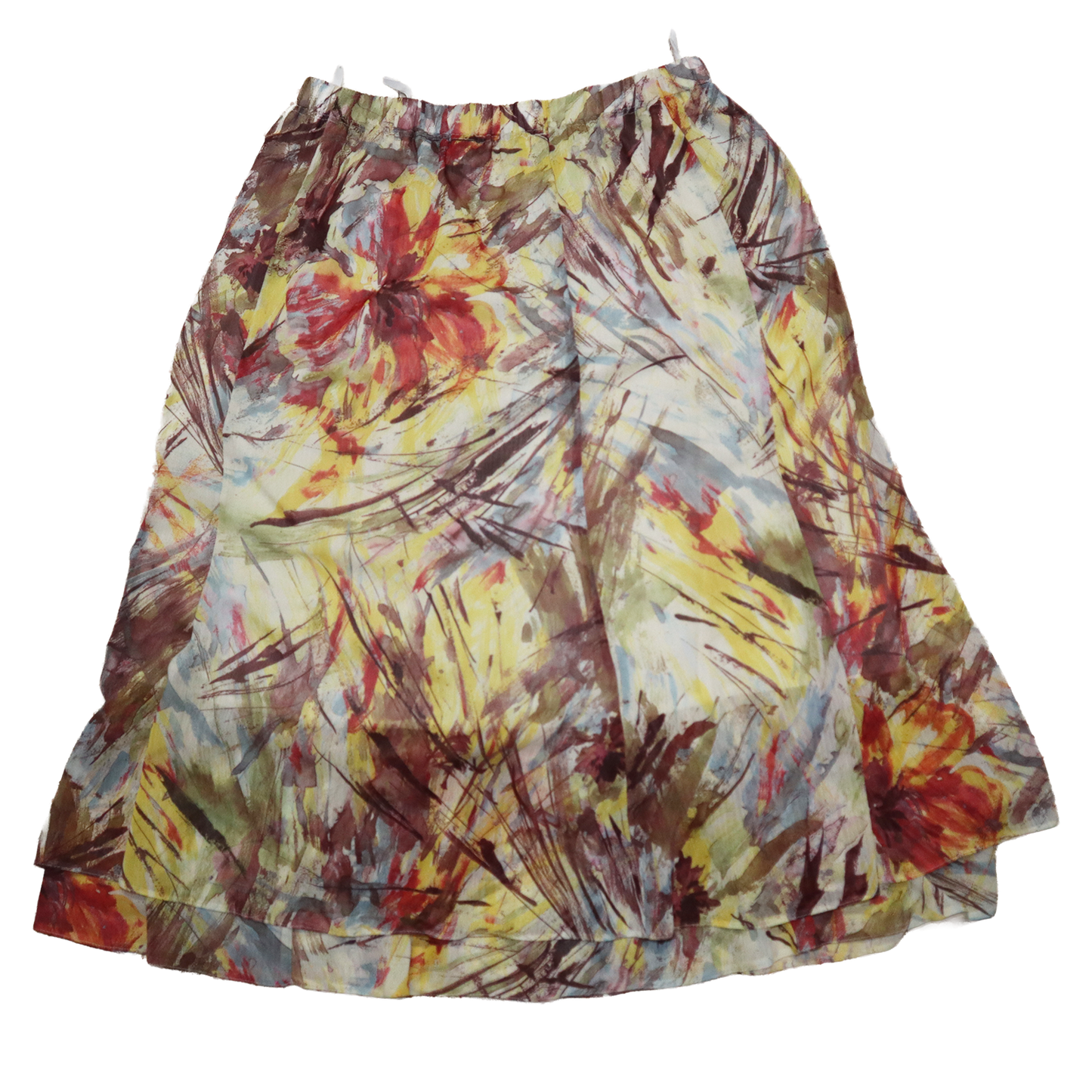 Jupe longue à motifs - M - Multicolore