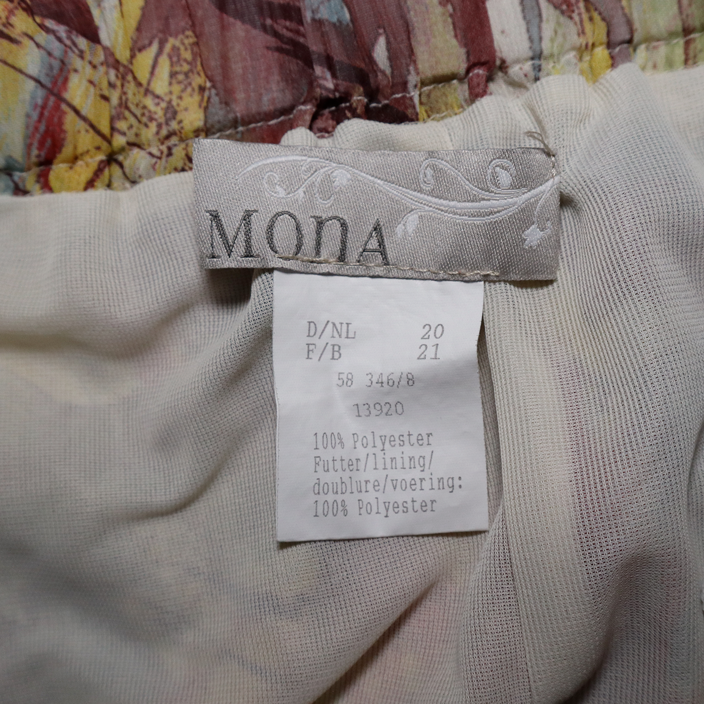 Jupe longue à motifs - M - Multicolore