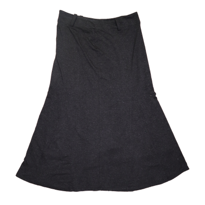 Jupe longue ample - M - Gris foncé