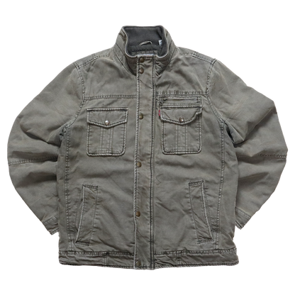 Veste Levi's hiver - M - Kaki/Brun