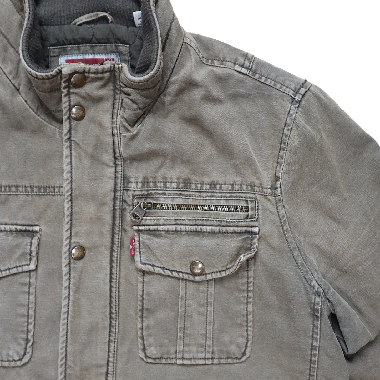 Veste Levi's hiver - M - Kaki/Brun