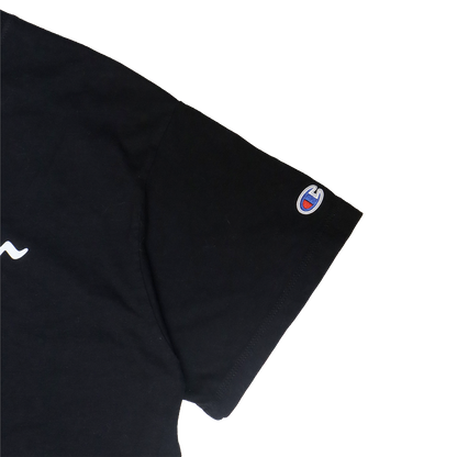 T-shirt Croptop Champion - L - Noir