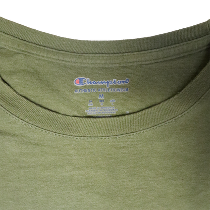 T-shirt Croptop Upcyclé - M - Vert