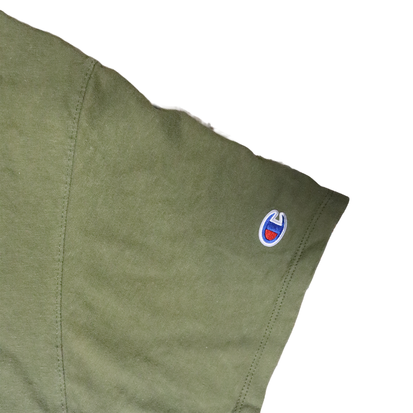 T-shirt Croptop Upcyclé - M - Vert