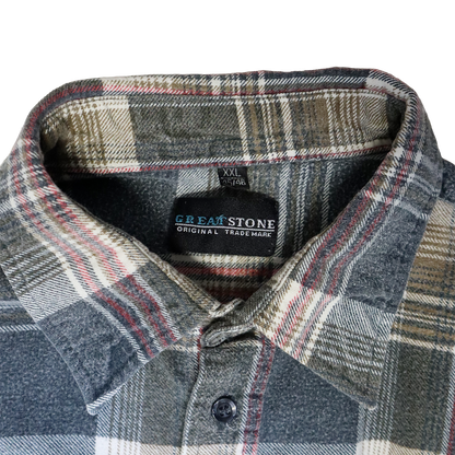 Chemise à carreaux - XXL - Vert