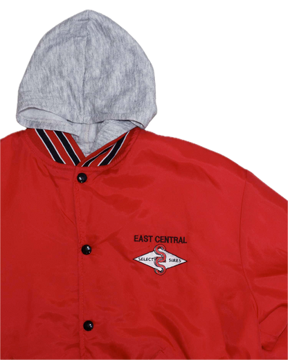 Veste Oversize à capuche - L - Rouge