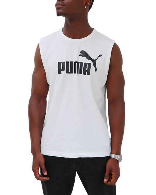T-shirt sans manche Puma - XL - Blanc