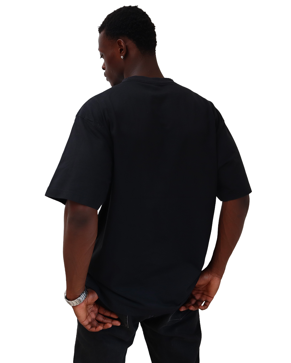 T-shirt Reebok - M - Noir