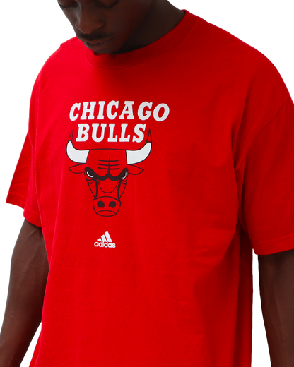 T-shirt Adidas Chicago Bulls - Rouge - XXL