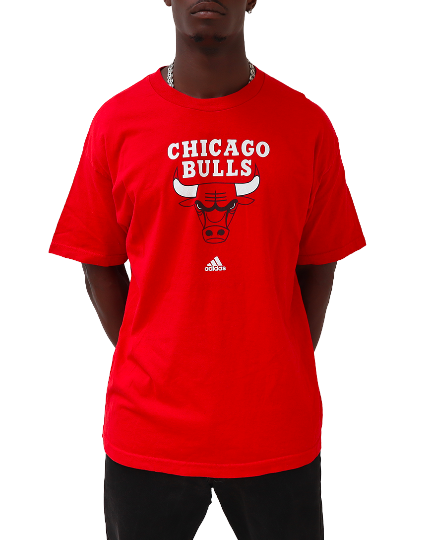 T-shirt Adidas Chicago Bulls - Rouge - XXL