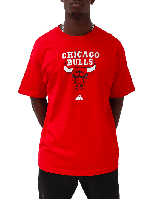 T-shirt Adidas Chicago Bulls - Rouge - XXL