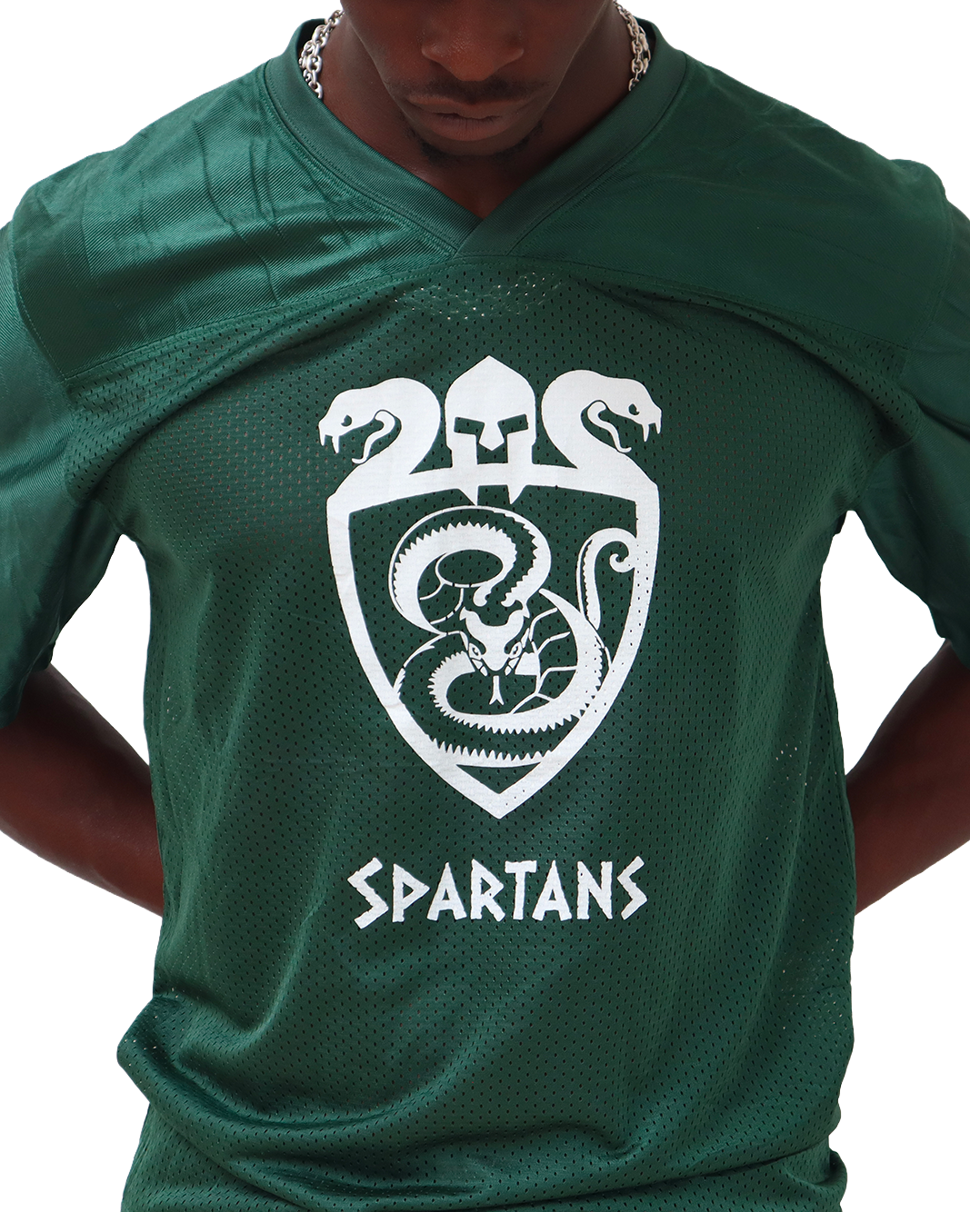 Jersey Oversize Spartans - M - Vert