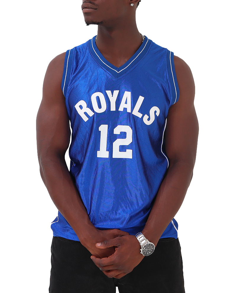 Jersey Basket Royals 12 - M - Bleu