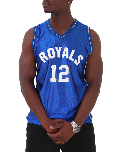 Jersey Basket Royals 12 - M - Bleu