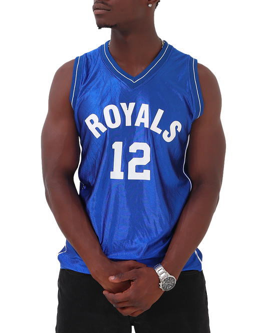 Jersey Basket Royals 12 - M - Bleu