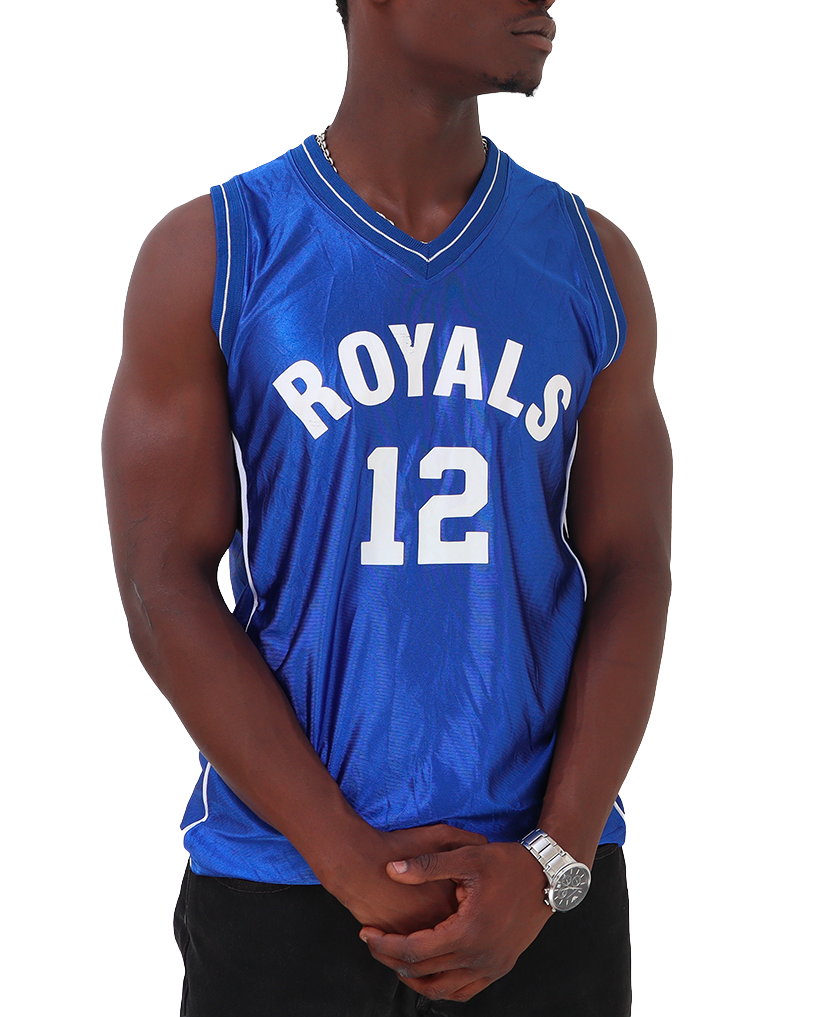 Jersey Basket Royals 12 - M - Bleu