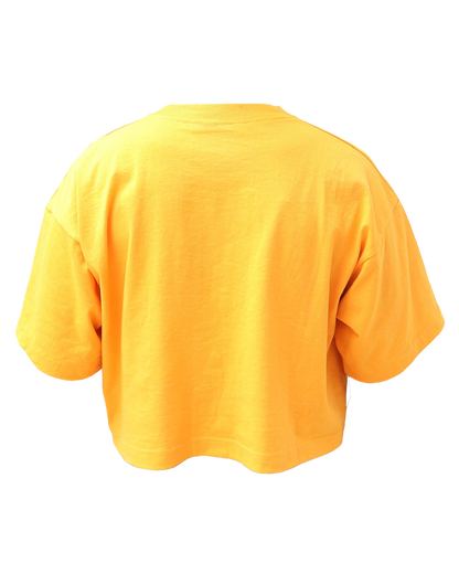 Croptop Upcyclé - XL - Jaune