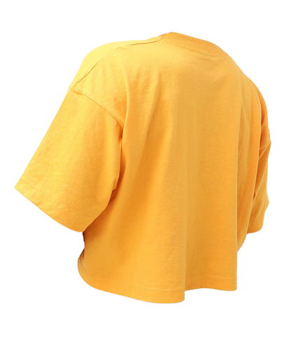 Croptop Upcyclé - XL - Jaune