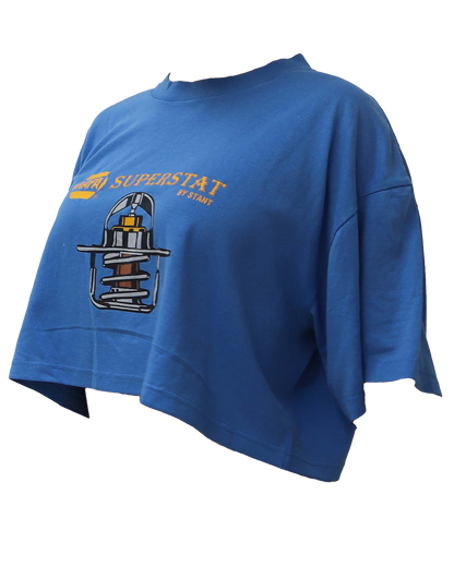 Croptop Upcyclé - XL - Bleu