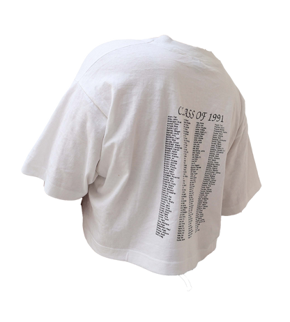 Croptop Upcyclé - XL - Blanc