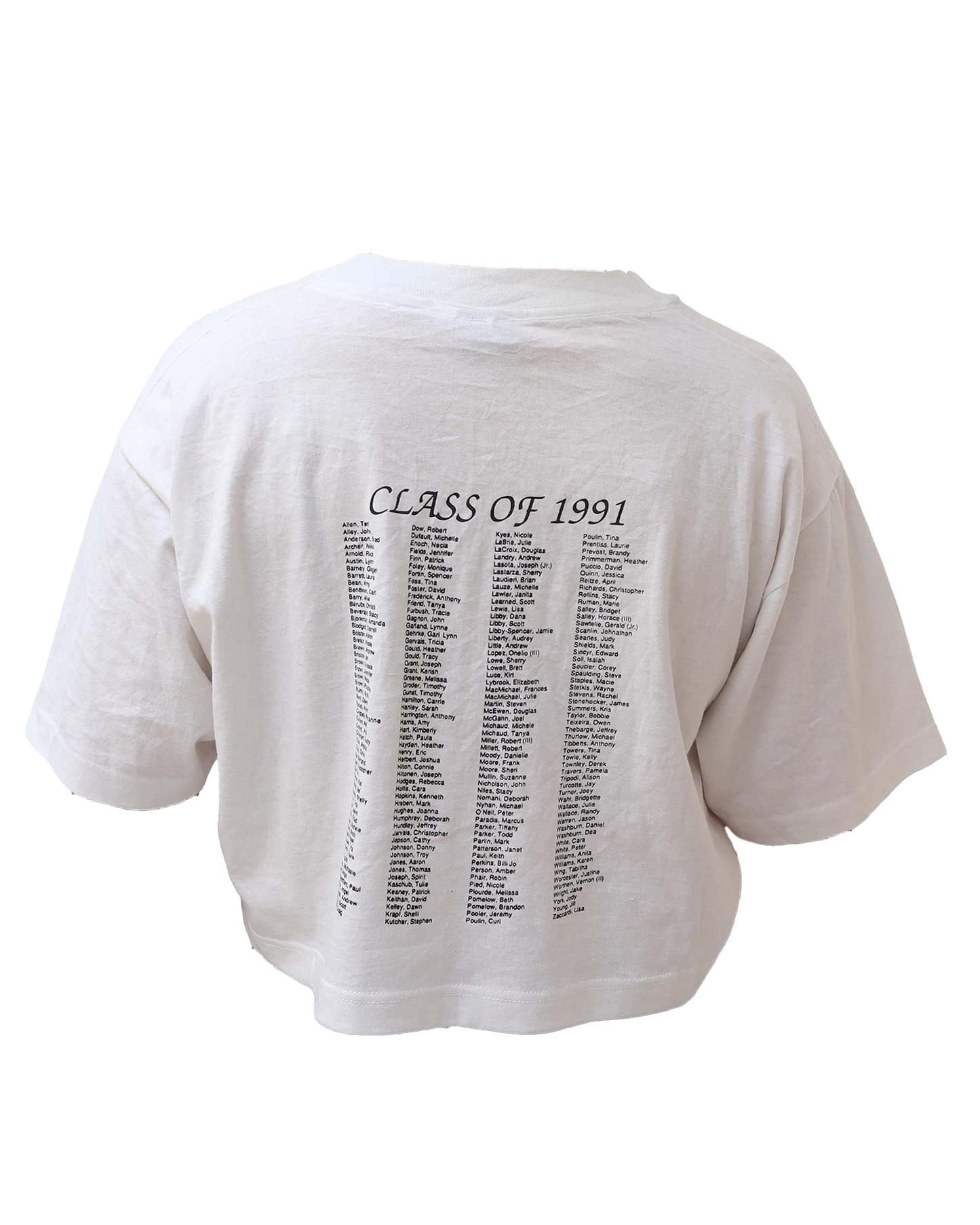 Croptop Upcyclé - XL - Blanc