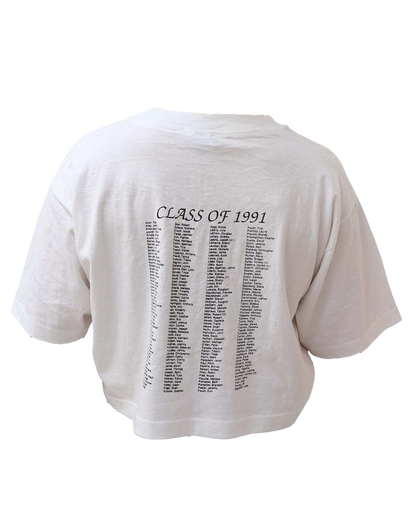 Croptop Upcyclé - XL - Blanc