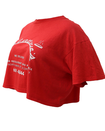 Croptop Upcyclé - XL - Rouge