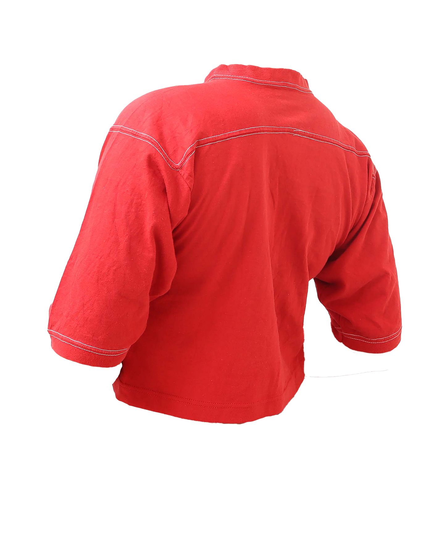 Croptop Upcyclé - S- Rouge