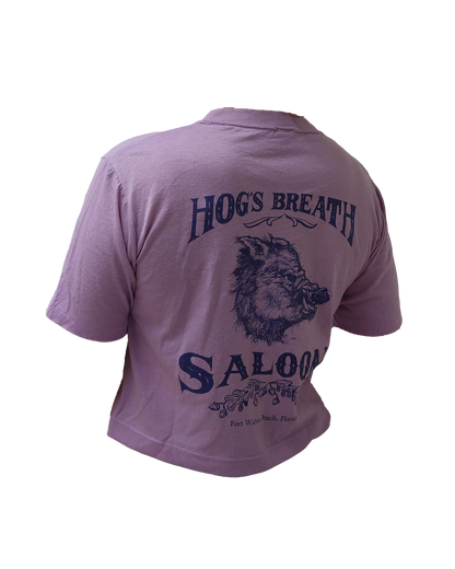 Croptop Upcyclé - S - Mauve