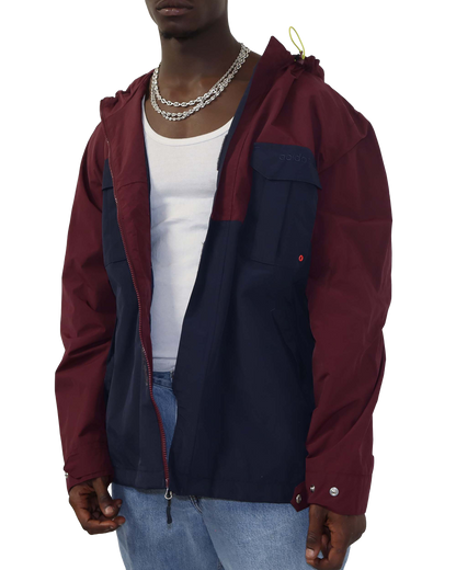 Veste Adidas - XL - Bleu foncé, Bordeaux