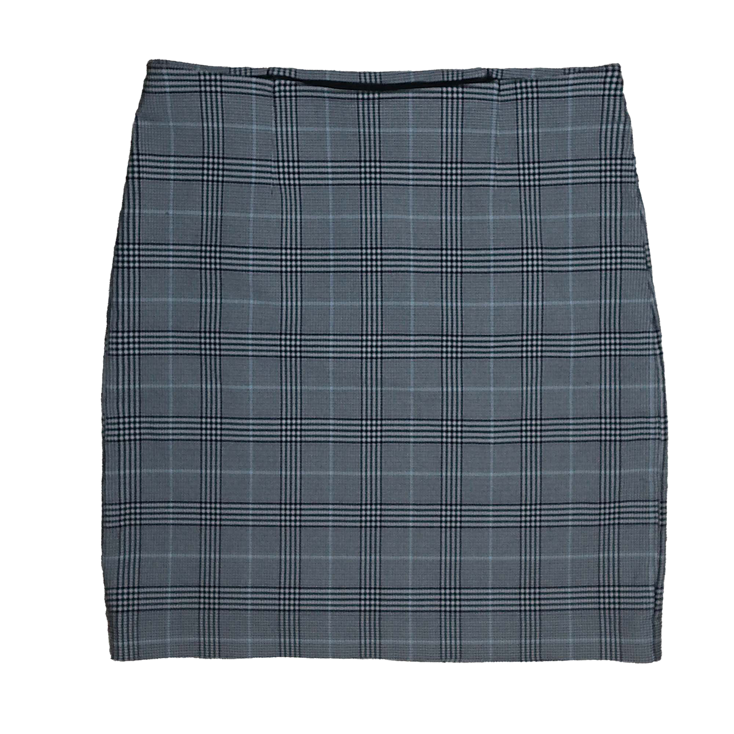 Jupe slim à carreaux - M - Elastique