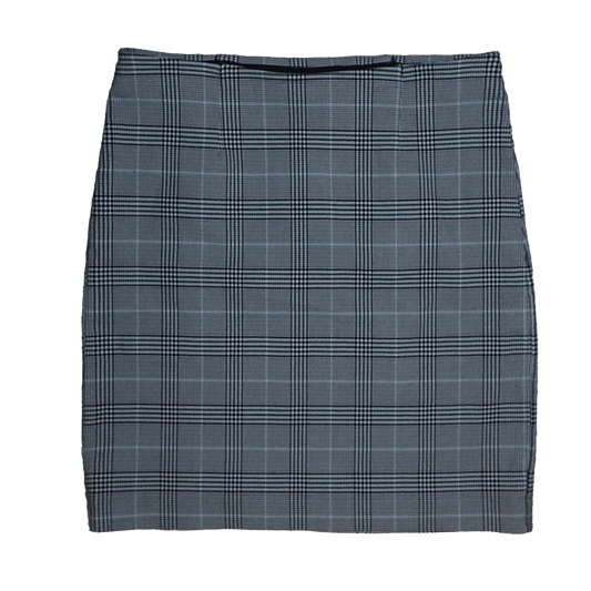 Jupe slim à carreaux - M - Elastique