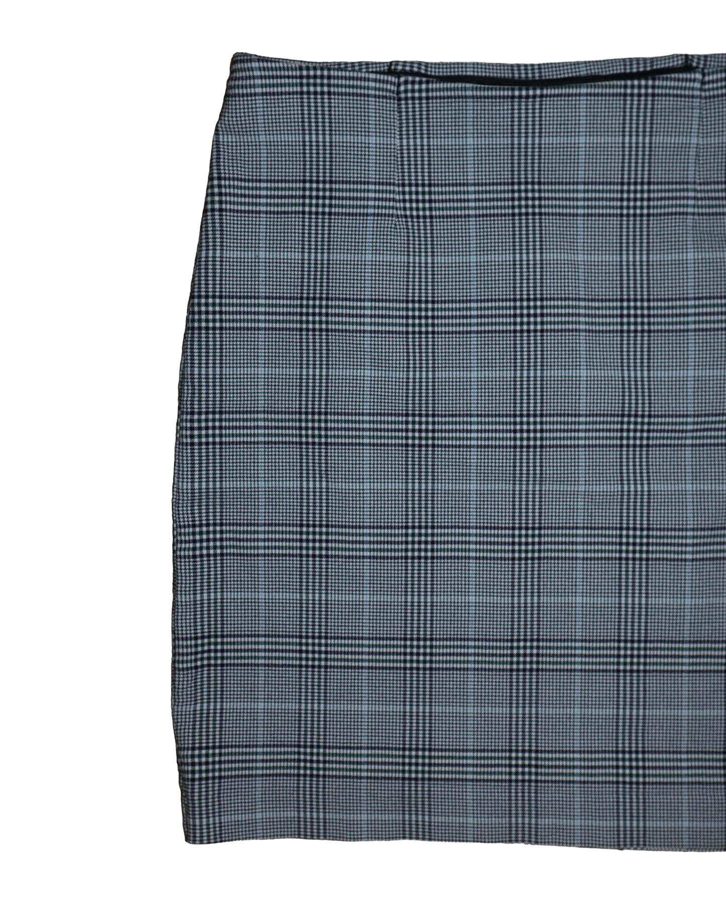 Jupe slim à carreaux - M - Elastique