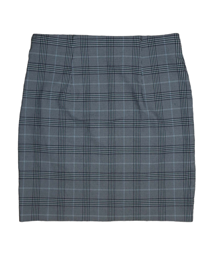 Jupe slim à carreaux - M - Elastique