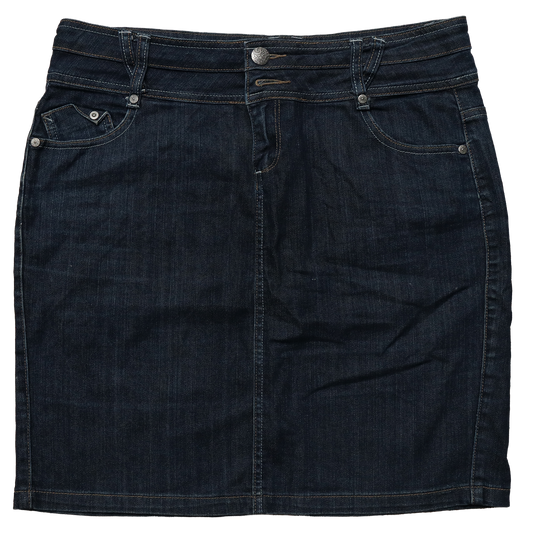 Jupe droite en jeans - XL