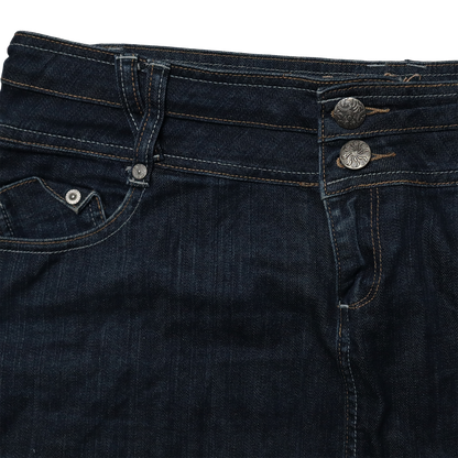 Jupe droite en jeans - XL