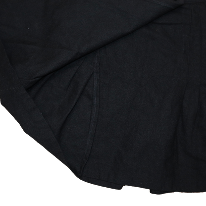 Jupe portefeuille en feutre - L - Noir